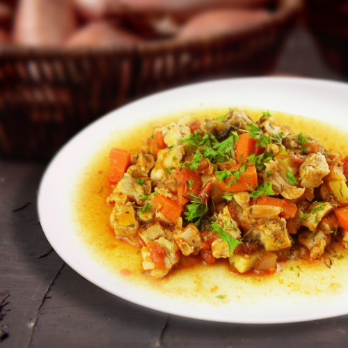 Braised Chicken Ragout