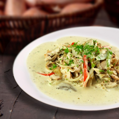 Chicken Stroganoff